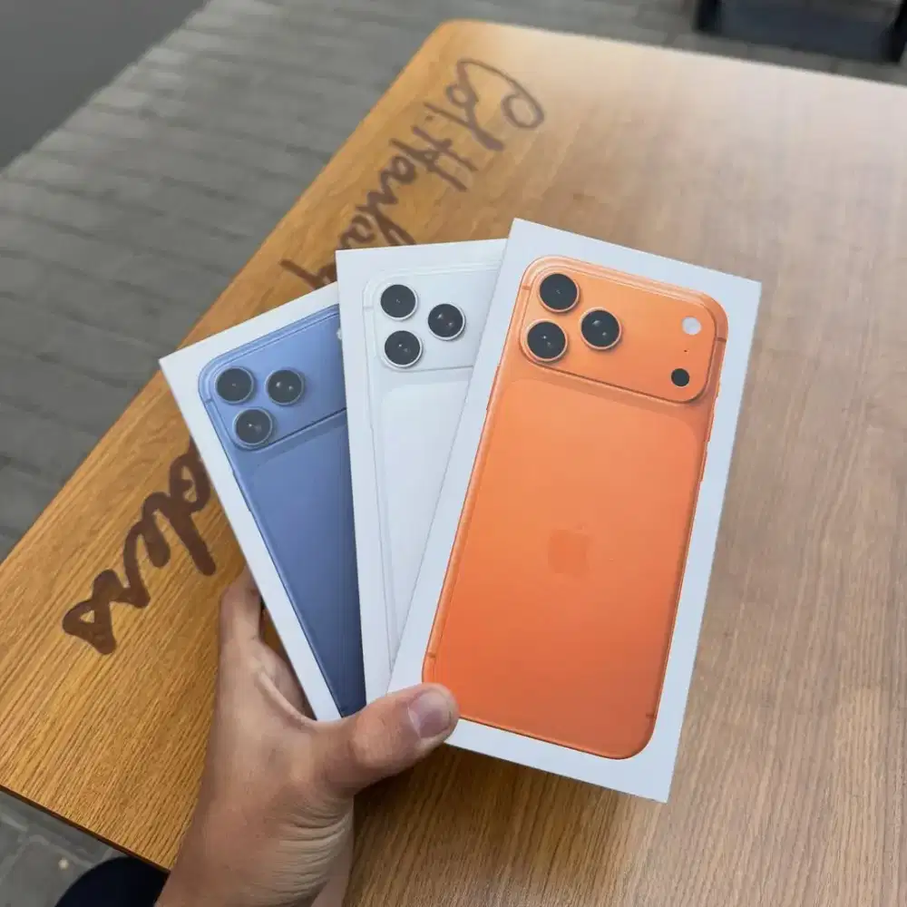 READY IPHONE 17 PRO & PRO MAX