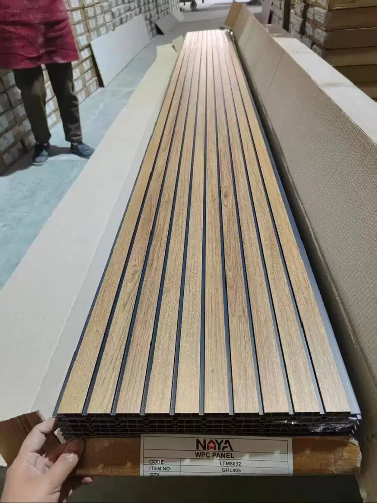 Wall Panel Composite ( WPC ) 30 Cm Motif Kayu
