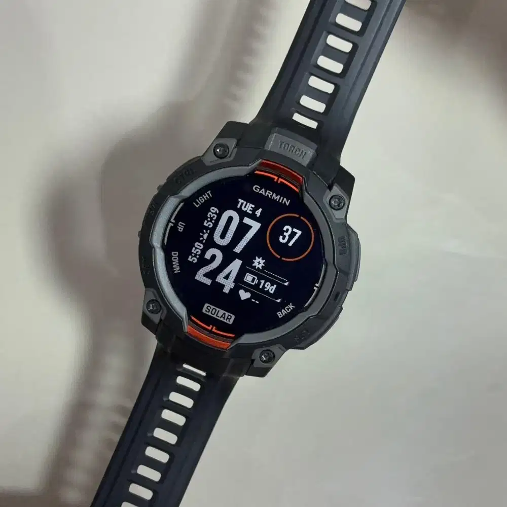 Garmin Instinct 3 solar 45mm garansi juli 2028