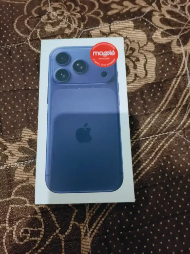 Handphone Iphone 17 Pro Ram 256 Deep Blue New Segel