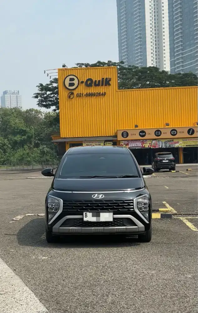 HYUNDAI STARGAZER PRIME AT MATIC 2024 HITAM, CAPTAIN SEAT