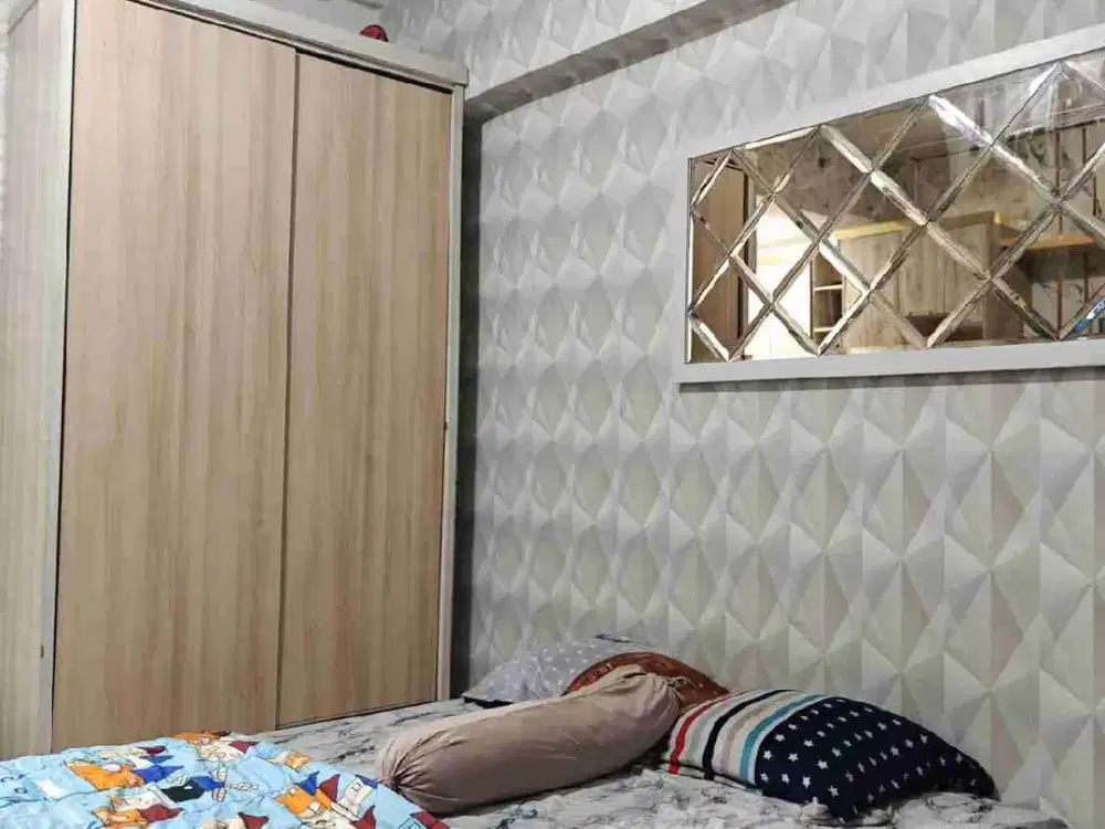Studio Full Furnish Bandara City 285jt - Nyambung Mall & Stasiun