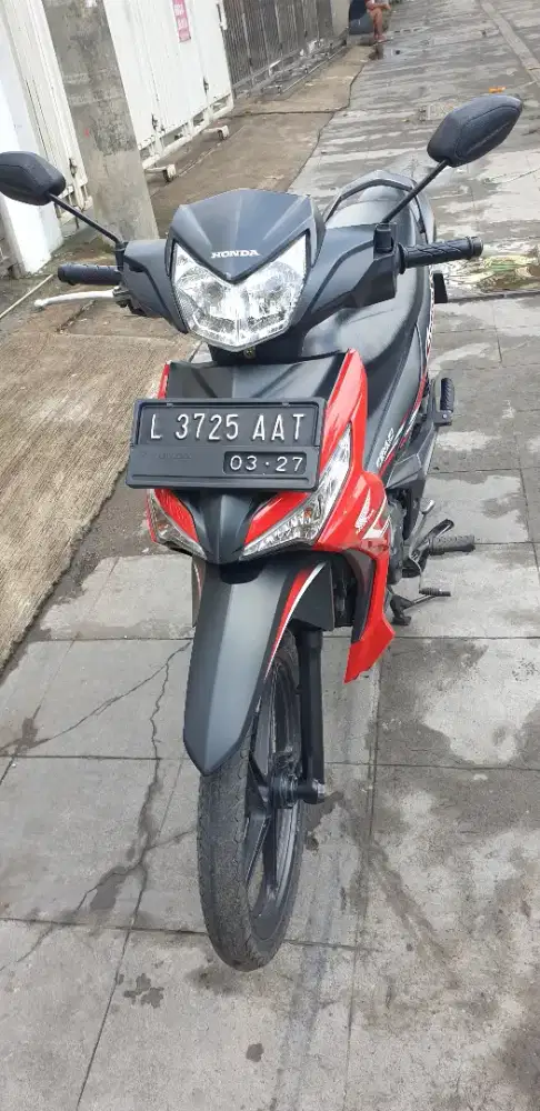 Supra X 125 th 2022 istimewa pjk baru