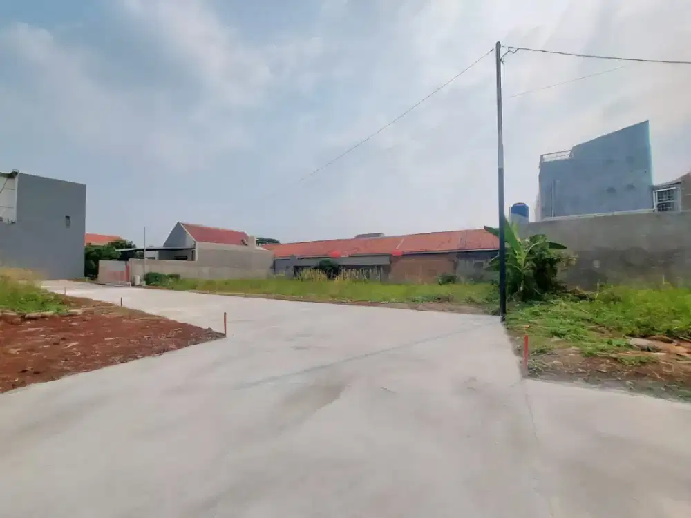 Dekat Calon Tol Bojonggede, Tanah Kavling 1 Jt-an Dalam Perumahan