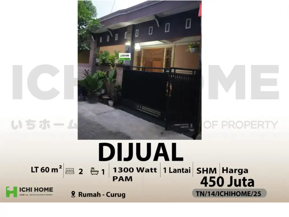 Rumah Cantik Minimalis Nyaman Siap Huni Sudah SHM di Curug Tangerang