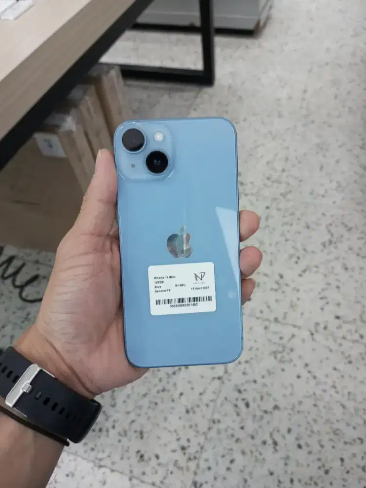 Cicilan iphone 14 128GB second tanpa kartu kredit dan DP