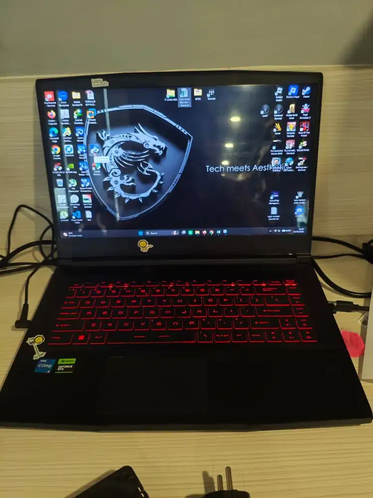 Laptop Gaming MSI GF63 Thin 11UC Core i5 Gen11 RTX3050