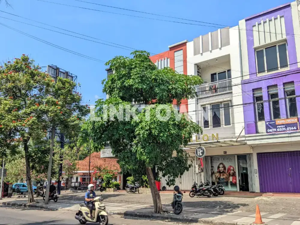 For Sale dan For Rent Ruko 3 Lantai Pusat Kota di Raya Kartini Surabaya