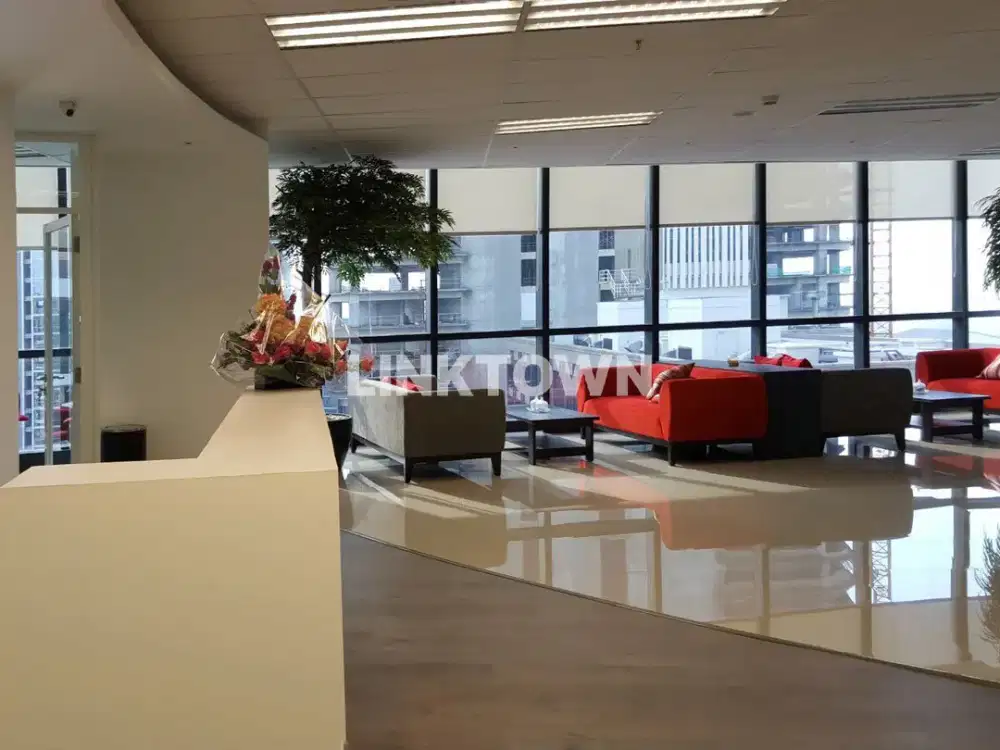 Dijual Furnish Siap Pakai Office Pakuwon Center