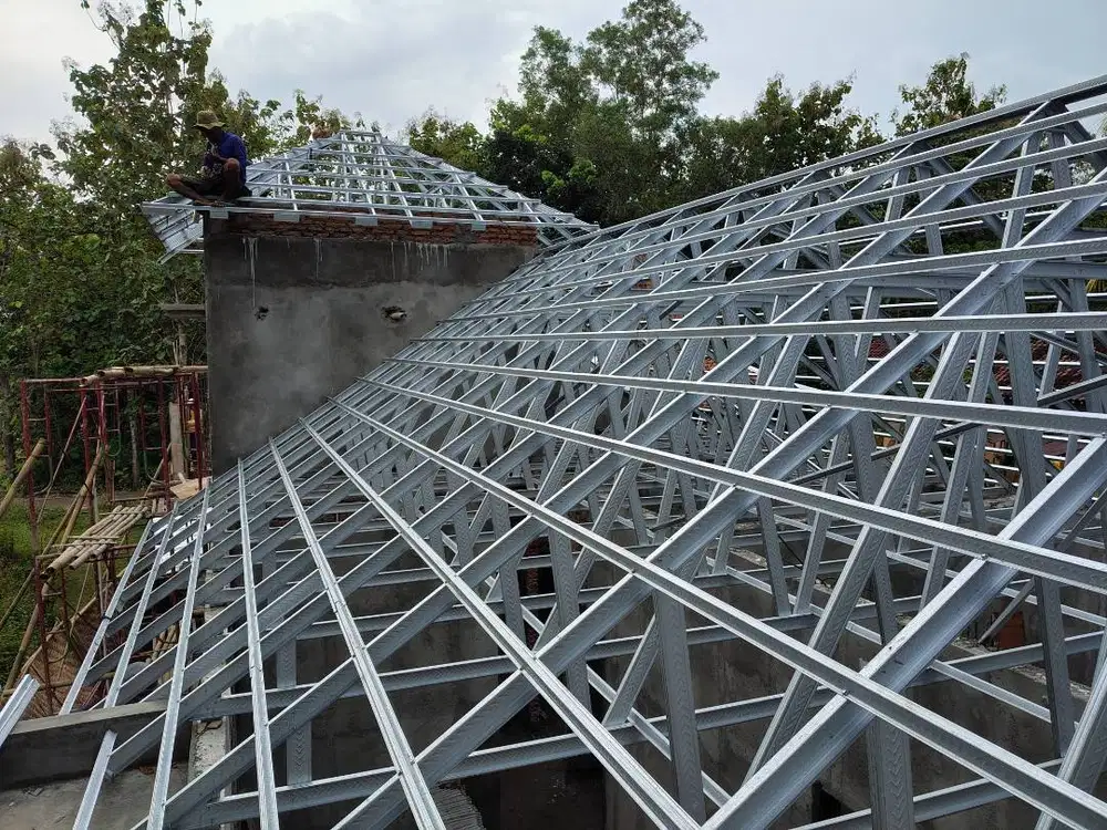Atap Awet Ganti Dgn Genteng Beton Mutiara & Baja Ringan Kencana