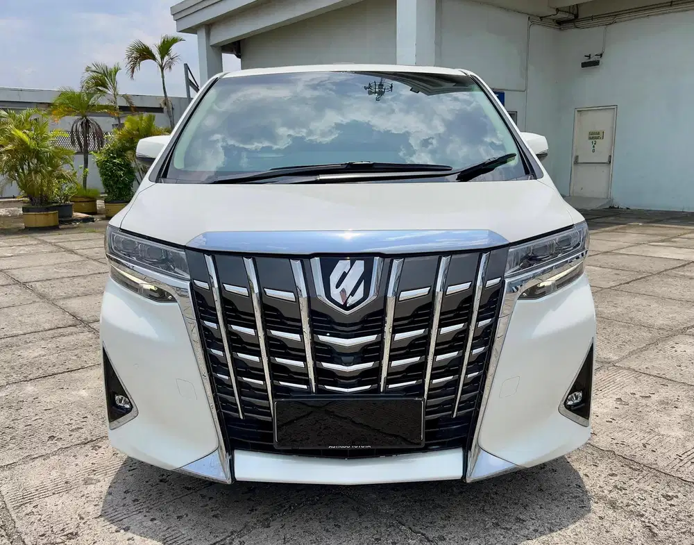 [LOW KM 42.000] TOYOTA ALPHARD G ATPM 2018 PUTIH ISTIMEWA TT 2019 SC
