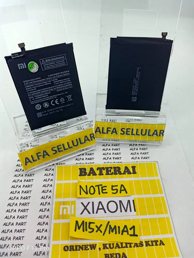 Baterai Xiaomi MIA1/MI5X/REDMI S2/ Xiaomi NOTE 5A/PRO Baterai BN31