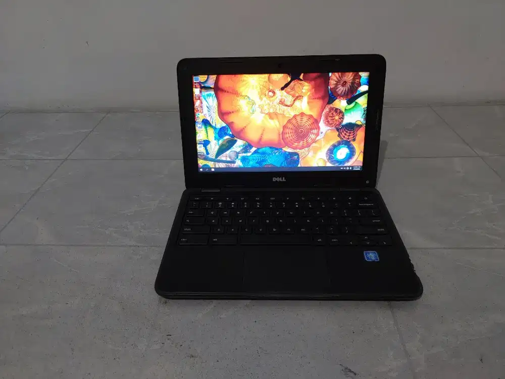 Dell chromebook Ram 4Gb Ssd Layar 12 inch OS Windows 10 Pro