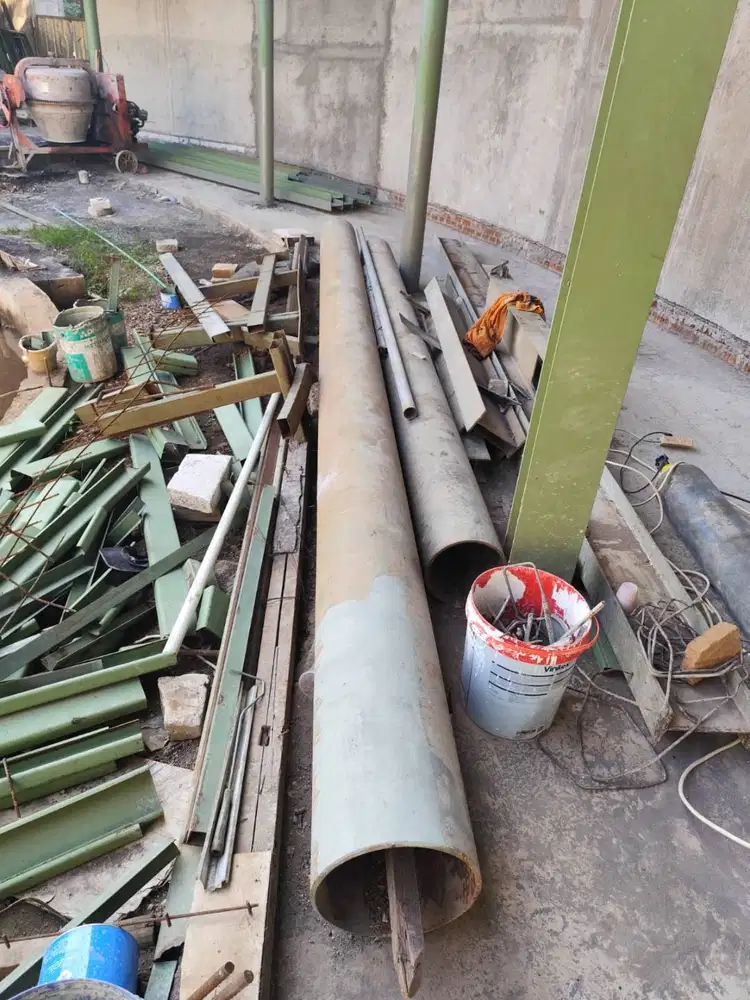 Jual Baja WF BARU dan Pipa BARU. LEBIHAN Proyek. TIDAK TERIMA DIKILO