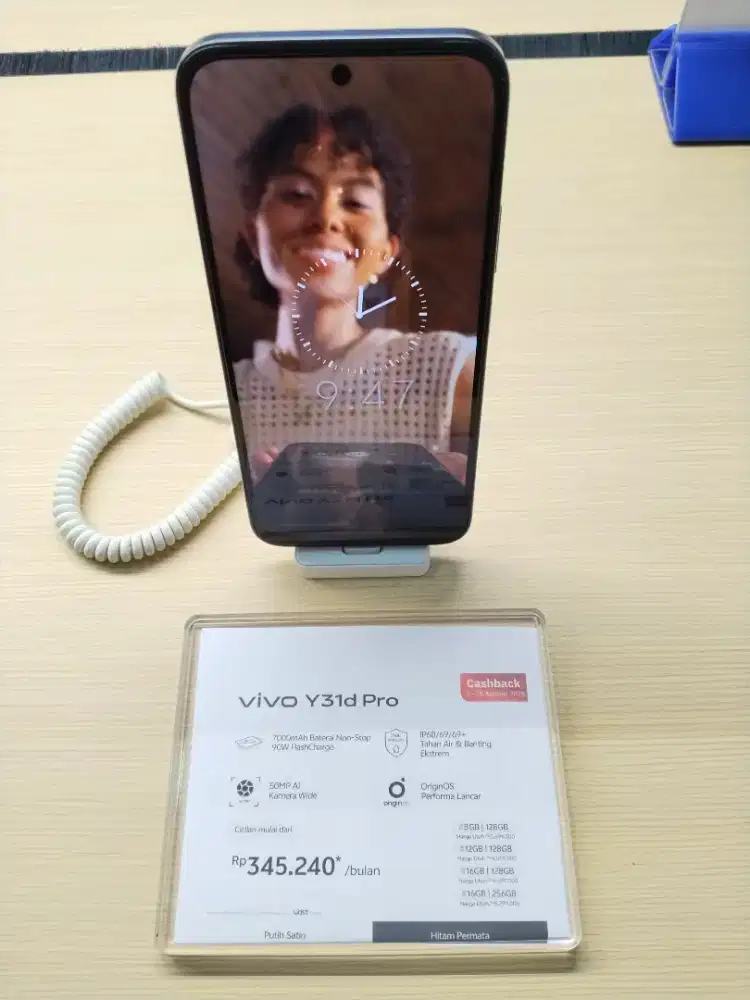 VIVO Y31d pro 4gb 128gb