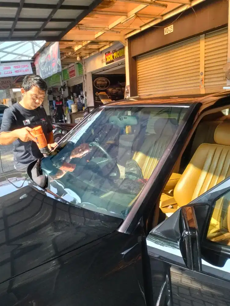 Home servis pasang kaca film mobil