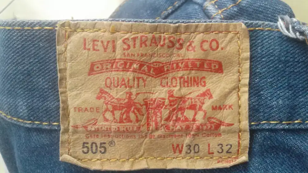 jeans levis 505 ori size 30