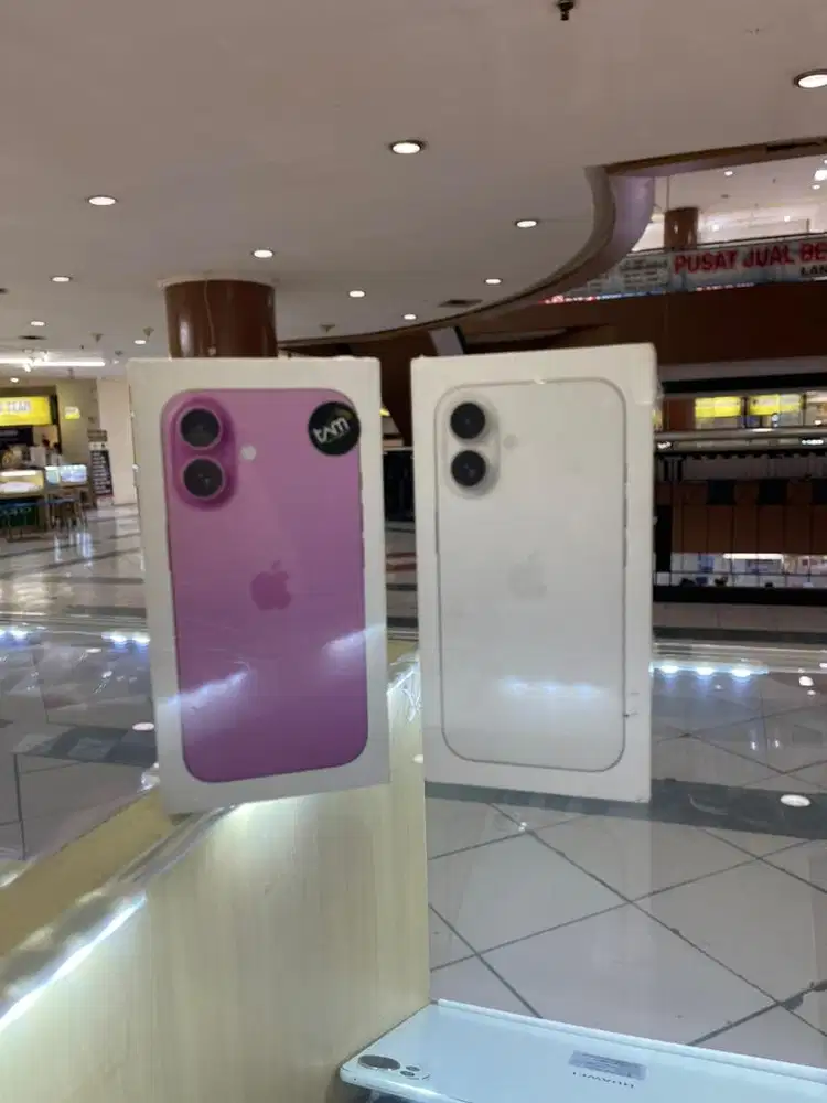 iPhone 16 New 128 GB Garansi Resmi