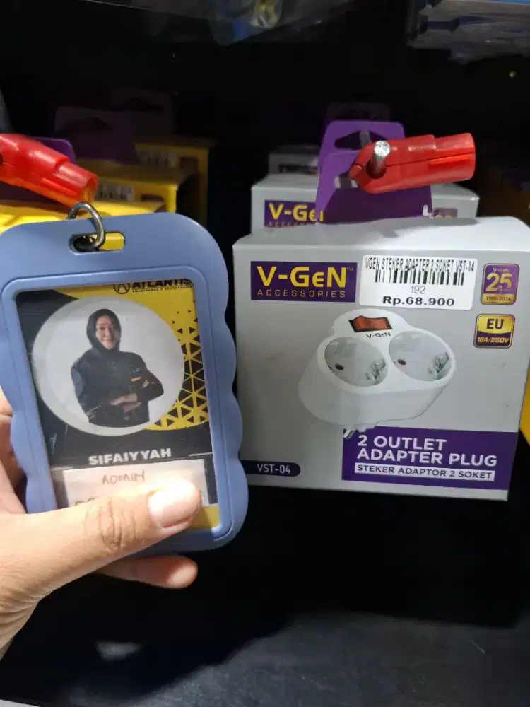 VGEN STEKER ADAPTER 2 SOKET VST-04 | ATLANTIS DAHSYAT