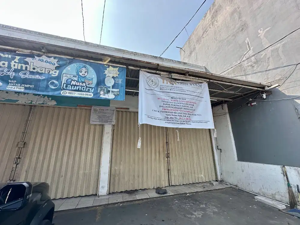 Disewakan Bangunan Ex Indomaret 1 Lantai Untuk Usaha / Gudang