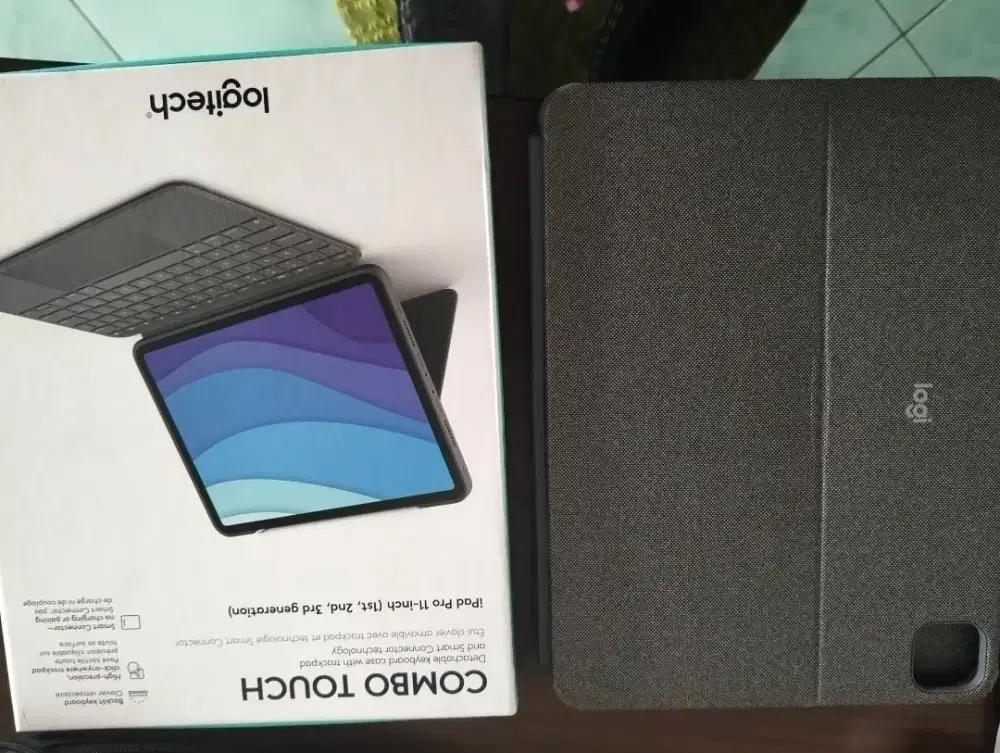 Case keyboard combo touch logi Ipad pro/air