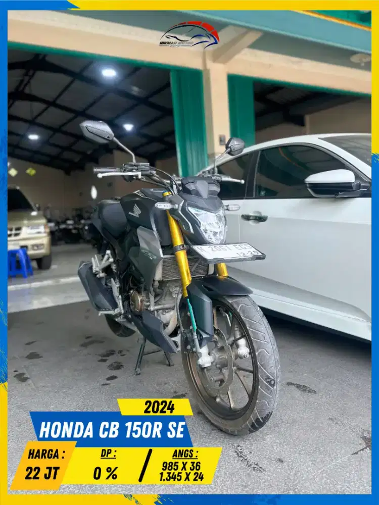 HONDA CB 150R SE 2024 BEKAS RASA BARU BOSSKU HIKMAH MOTOR KEPUH MALANG
