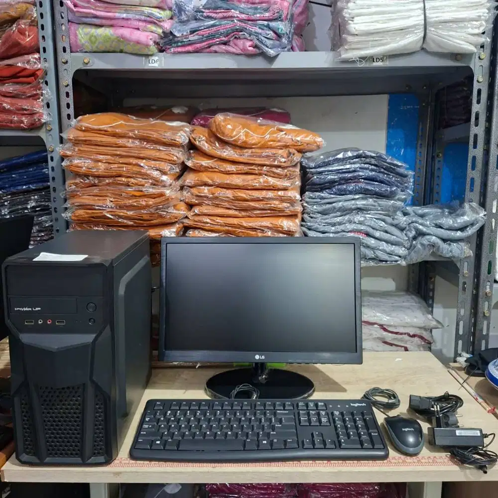 Jual Murah Paket Komputer Siap Pakai Fullset Monitor LG + CPU (01)