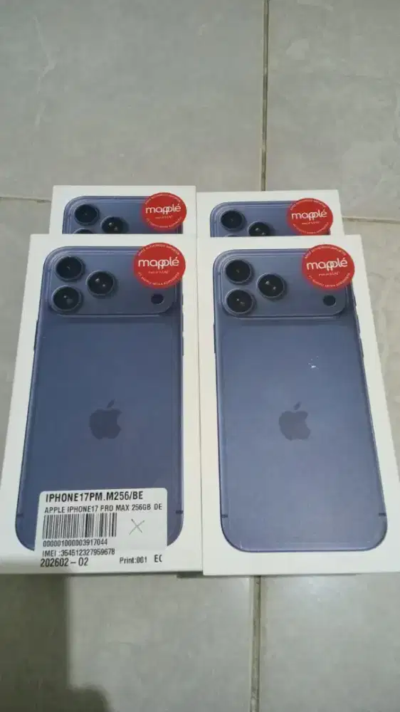 17 pm 256GB blue new resmi digimap