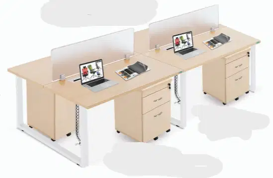 Meja Partisi Kantor 2 Staff Ichiko LORCA 2.D.Z Freestanding Divider Fa