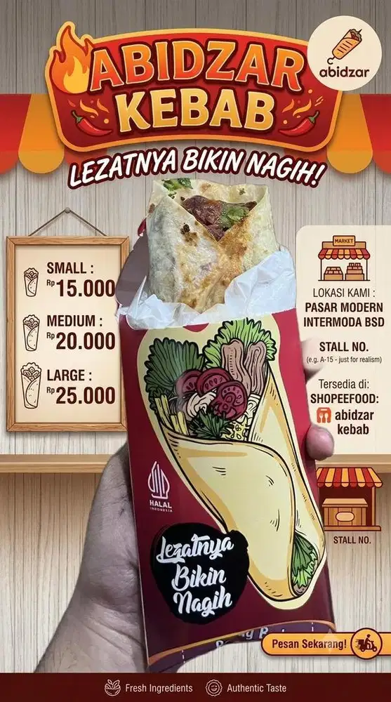 JAGA TENANT KEBAB