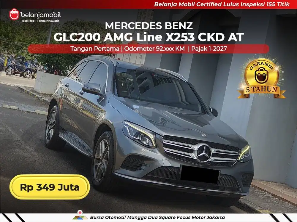 [ BERGARANSI ] Mercedes Benz Mercy GLC200 GLC 200 AMG X253 2018/2019