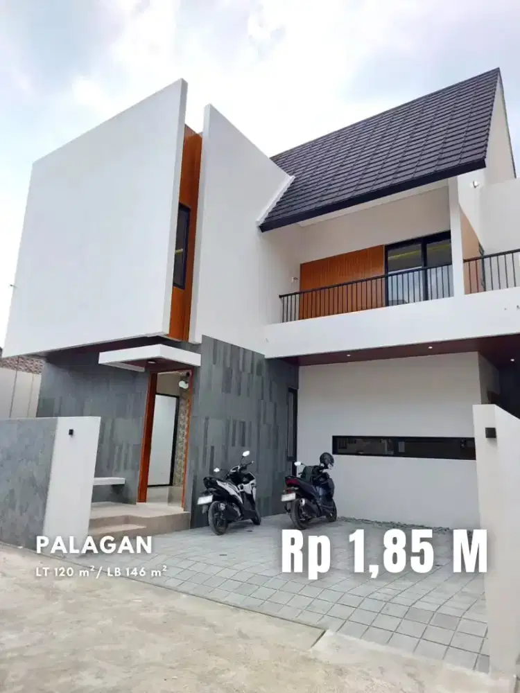Dijual Rumah Desain Kekinian dekat Filosofi Kopi Palagan