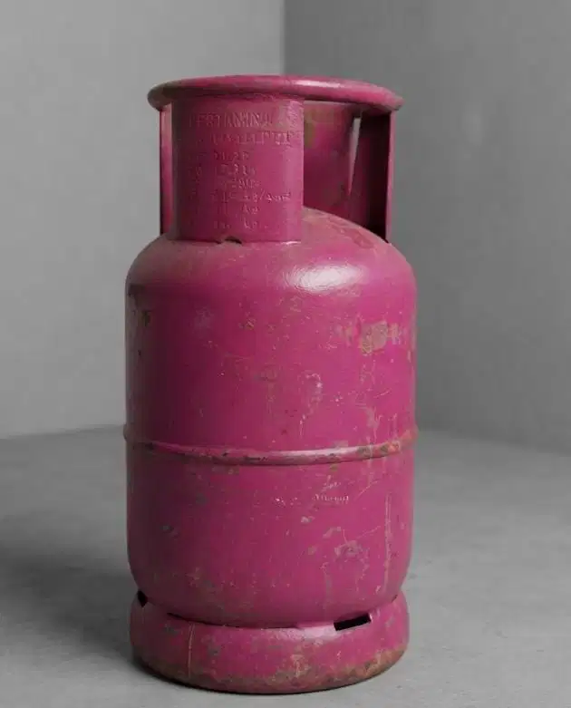 Tabung Gas LPG 12 Kg Pink Bekas Original Pertamina – Kondisi Bagus