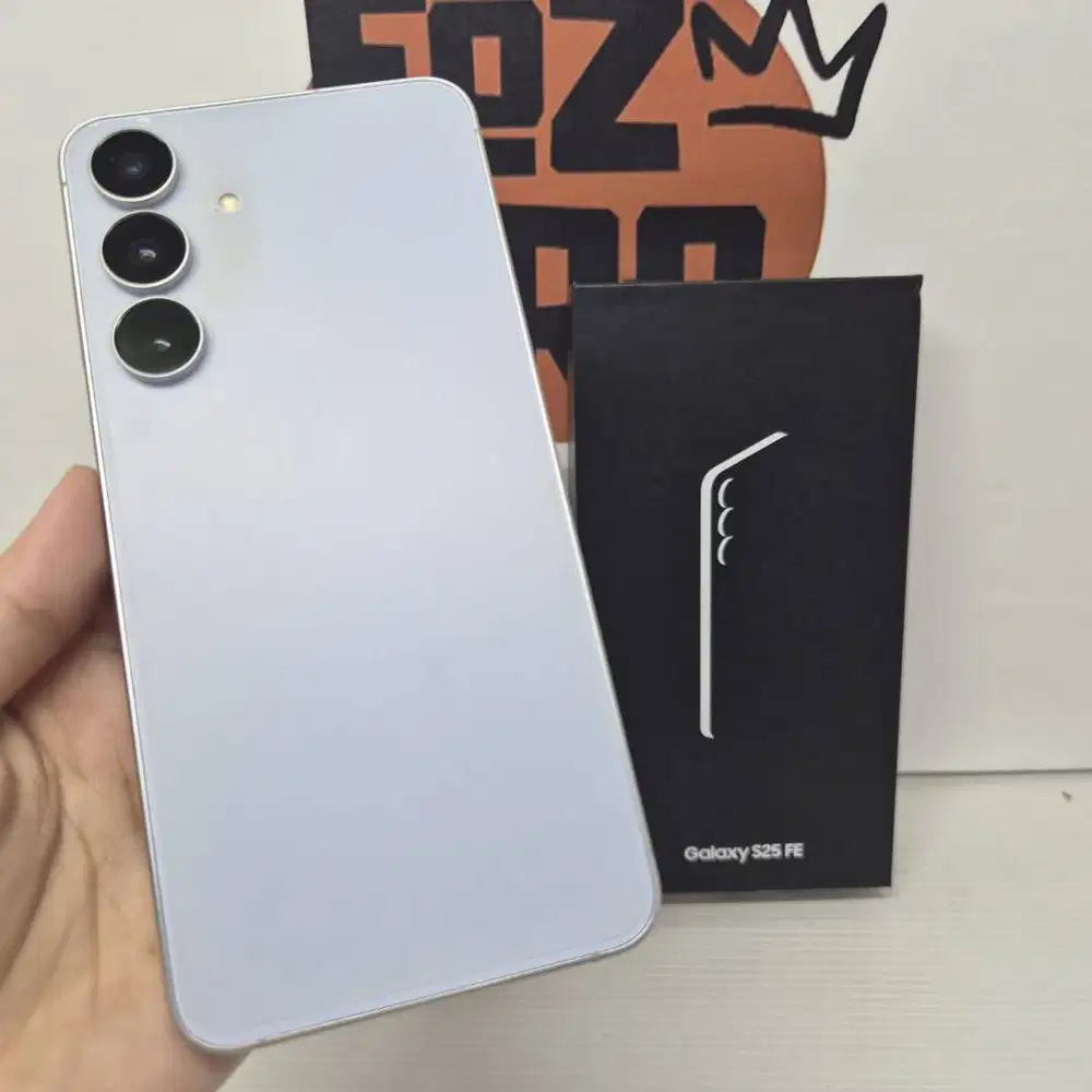 Samsung S25 FE 8/256GB Fullset Mulus No Minus LIKE NEW