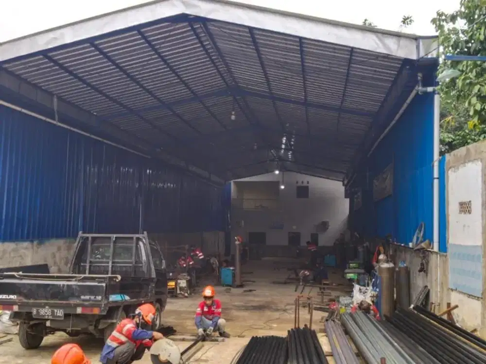 DIJUAL & DISEWAKAN Gudang (Workshop) di Kecamatan Cilengsi, Kabupaten Bogor