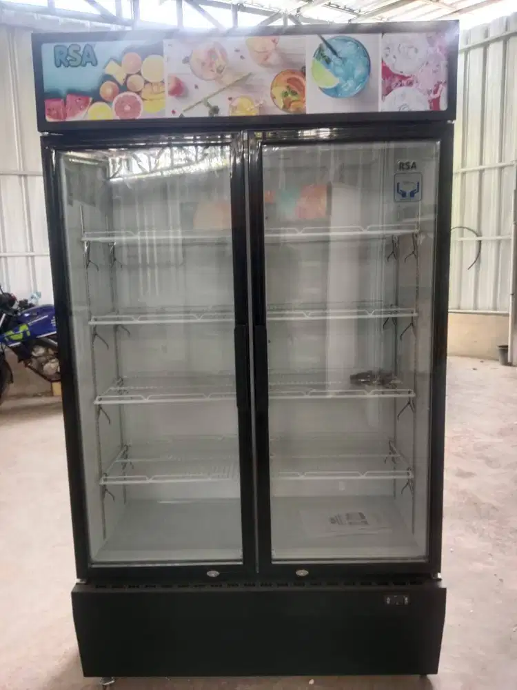 Promos Cuci Gudang RSA TOPAZ-750IC Showcase 2 Pintu Display Cooler