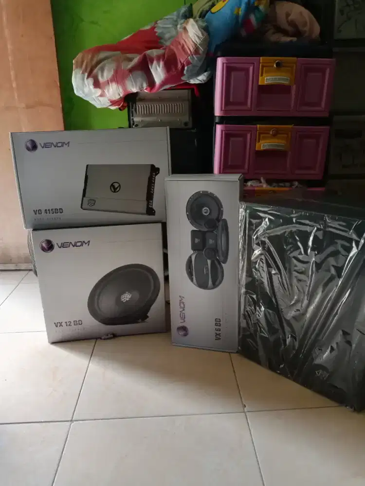 paket Audio venom cuma 3jta paling murah sejabotabek