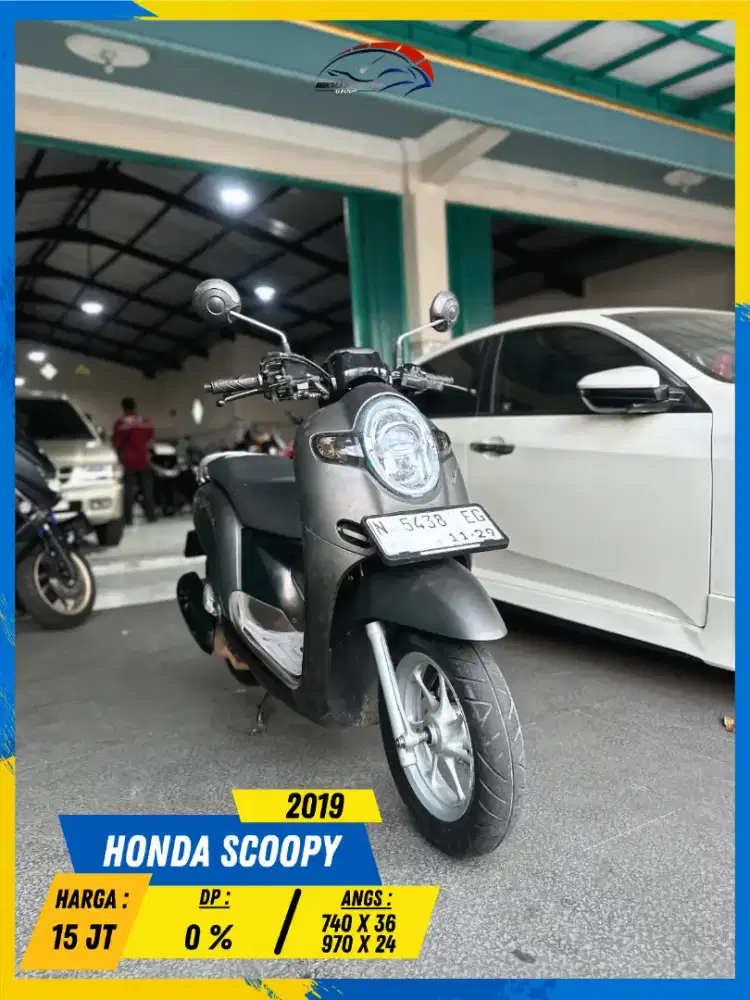 HONDA SCOOPY 2019 MURAH BERKUALITAS HIKMAH MOTOR KEPUH MALANG