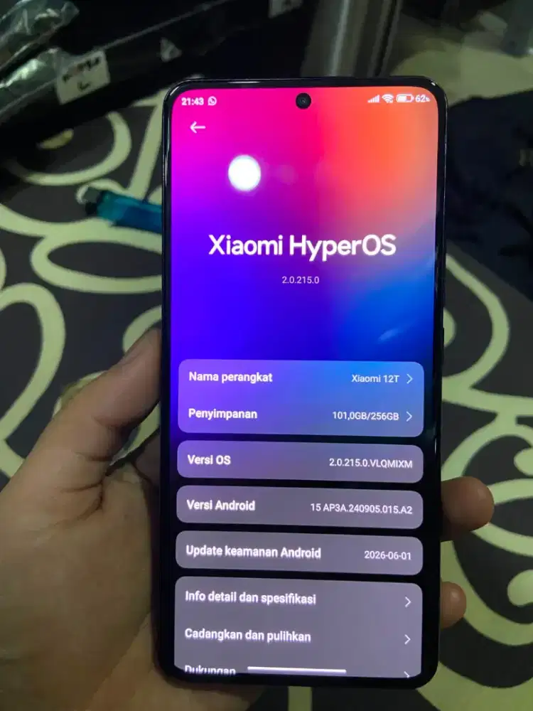 Xiaomi 12t 8/256