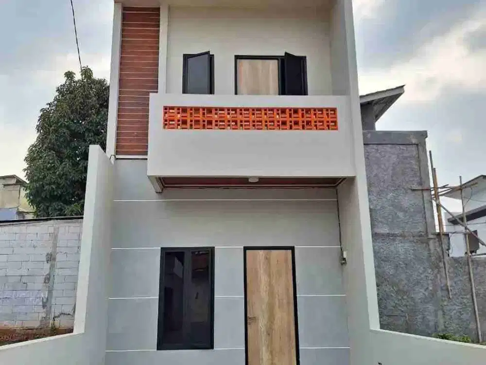 JUAL RUMAH BERGAYA INDUSTRIALIS MURAH TANGERANG SELATAN
