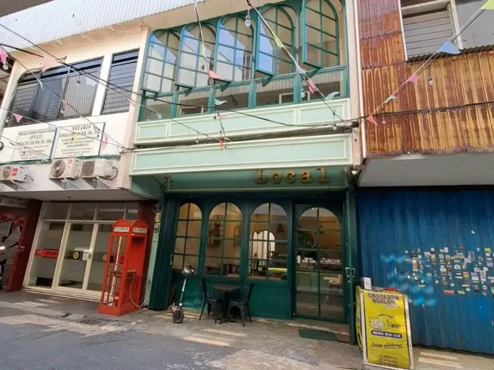Dijual Ruang Usaha Café Siap Pakai di Area Kayutangan Klojen Malang