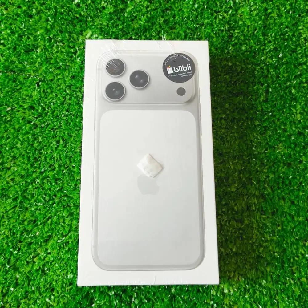 iPhone 17 Pro Max 256GB Silver New Segel Garansi Resmi