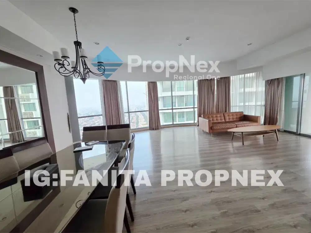 Dijual/disewakan Apt ST MORITZ Twr New Presidential 192m2(3BR+1),Doubl