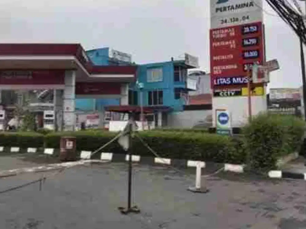 Dijual Pom Bensin harga Murah LT 1800 mtr/open 27 M nego Bekasi Barat