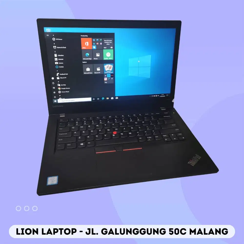 RAM 8GB Core i5 Gen7 Touchscreen SSD 256GB Lenovo Thinkpad T470 [06|08