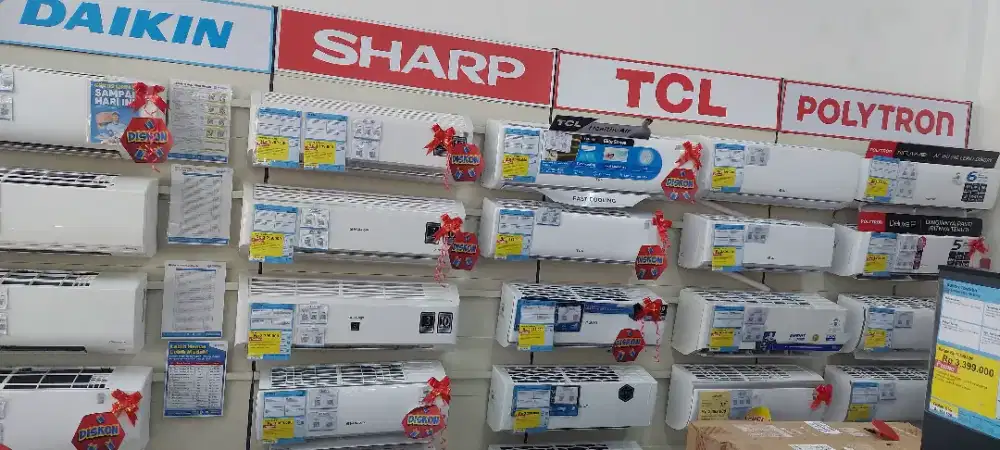Cicilan AC syarat KTP aja