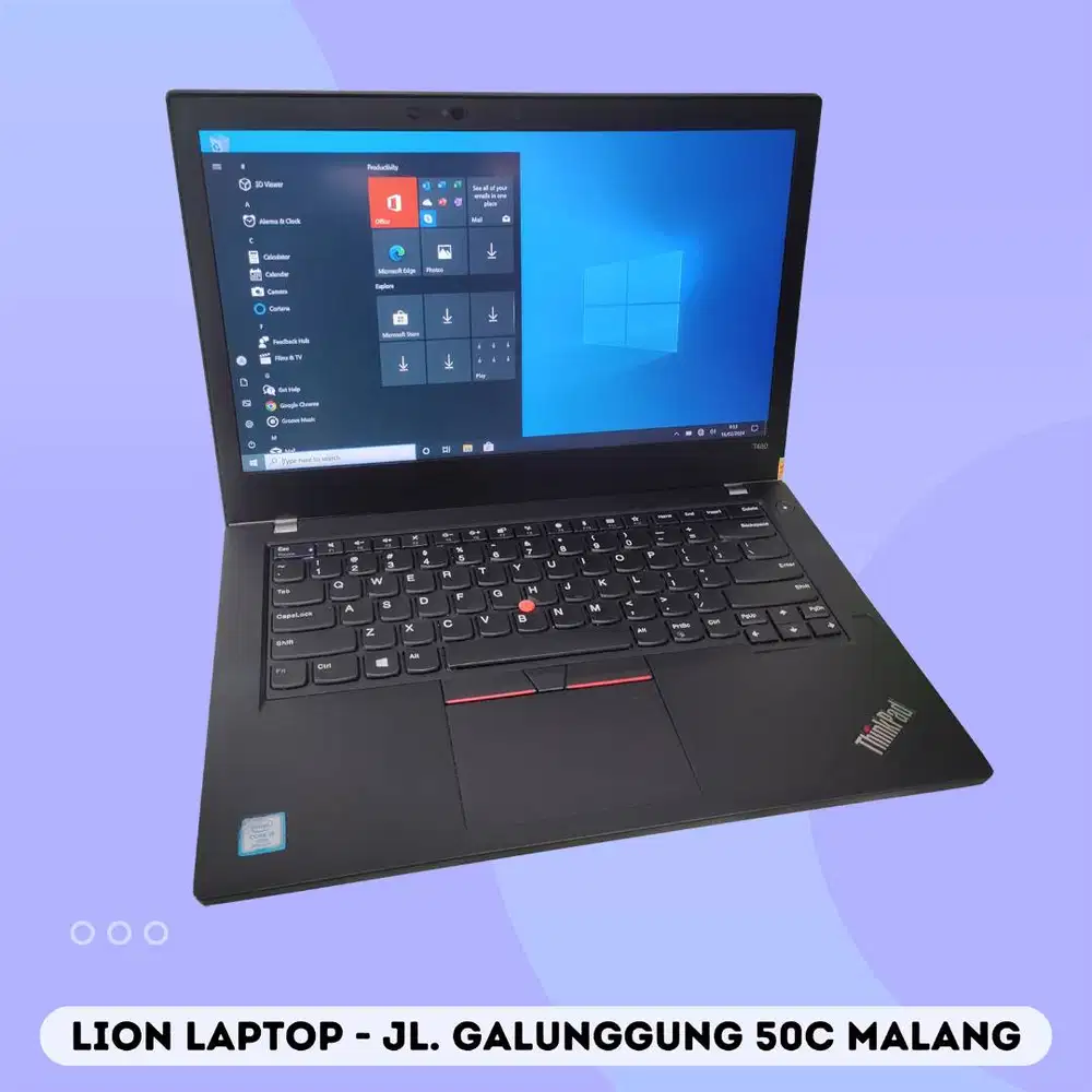 RAM 8GB Core i5 gen 8 Lenovo Thinkpad T480 [06|08]