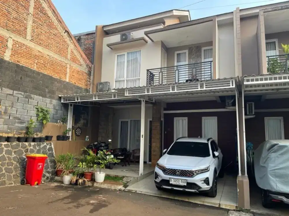 Rumah 2 Lantai Furnished di Cluster Kranggan Jatisampurna Cibubur
