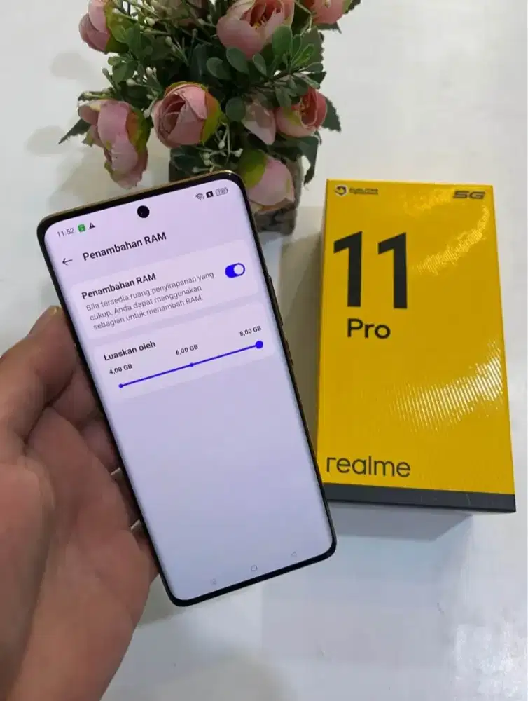Realme 11 Pro 5G 8+8/256 Layar Lengkung