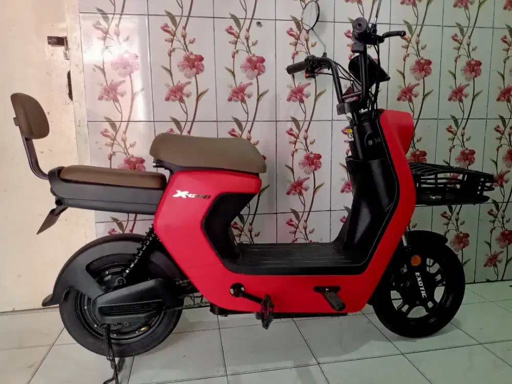 Sepeda listrik Mulus,Terawat,Batere awet,Remote,Normal,Tinggal gas,BU.